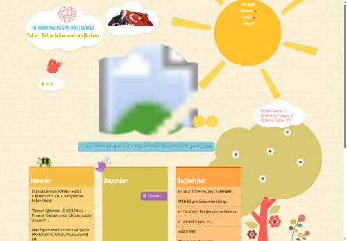 AFYONKARAHİSAR / BAŞ?MAKÇI - Yukarı Beltarla Karacaören İlkokulu