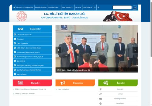 AFYONKARAHİSAR / BAYAT - Atatürk İlkokulu