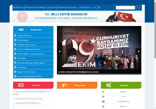 AFYONKARAHİSAR / BOLVADİN - ALKASAN ORTAOKULU