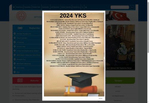 AFYONKARAHİSAR / BOLVADİN - Bolvadin Anadolu Lisesi