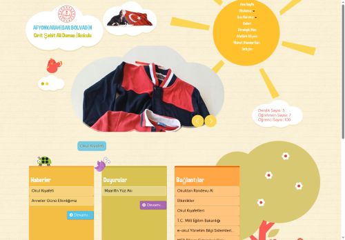 AFYONKARAHİSAR / BOLVADİN - Cirit Ş?ehit Ali Duman İlkokulu