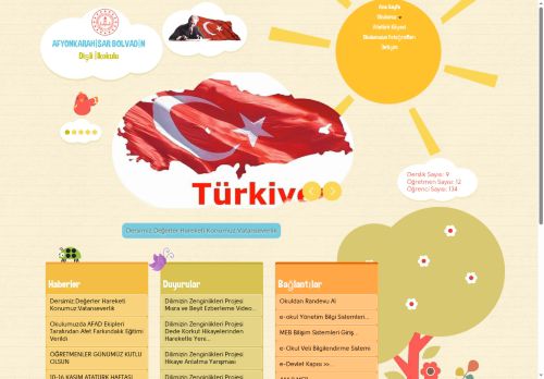 AFYONKARAHİSAR / BOLVADİN - Dişli İlkokulu