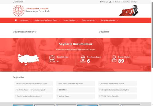 AFYONKARAHİSAR / BOLVADİN - Kemerkaya Ortaokulu