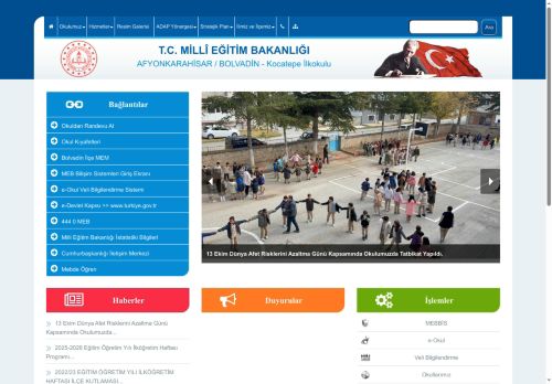 AFYONKARAHİSAR / BOLVADİN - Kocatepe İlkokulu