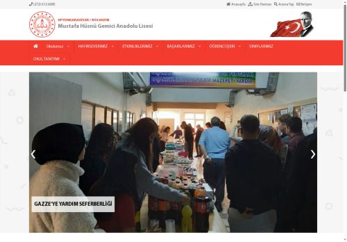 AFYONKARAHİSAR / BOLVADİN - Mustafa Hüsnü Gemici Anadolu Lisesi