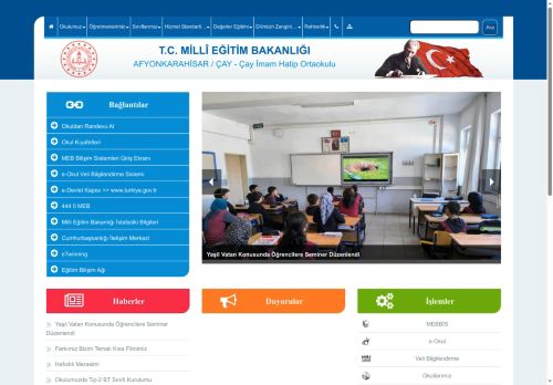 AFYONKARAHİSAR / ÇAY - Çay İmam Hatip Ortaokulu