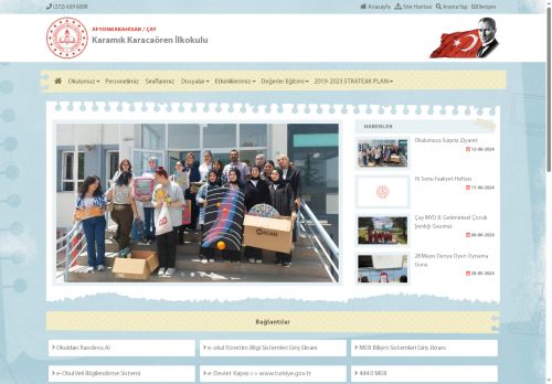 AFYONKARAHİSAR / ÇAY - Karamık Karacaören İlkokulu