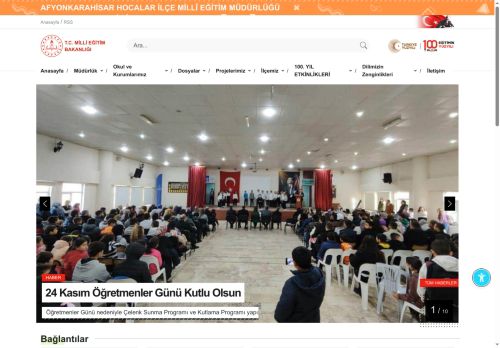 MEB AFYONKARAHİSAR - HOCALAR İLÇE MİLLÎ EĞİTİM MÜDÜRLÜĞÜ