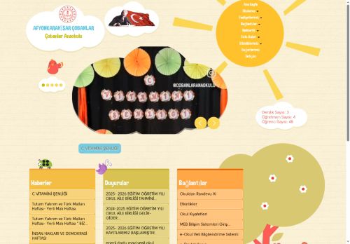 AFYONKARAHİSAR / ÇOBANLAR - Çobanlar Anaokulu