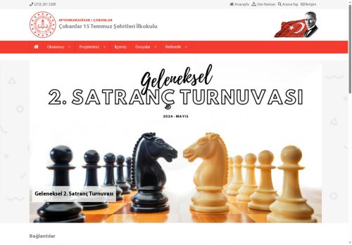 AFYONKARAHİSAR / ÇOBANLAR - Çobanlar 15 Temmuz Ş?ehitleri İlkokulu