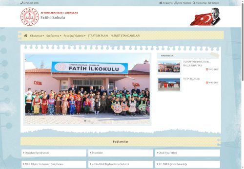 AFYONKARAHİSAR / ÇOBANLAR - Fatih İlkokulu