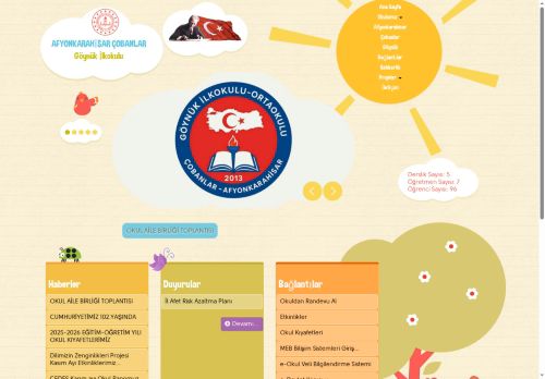 AFYONKARAHİSAR / ÇOBANLAR - Göynük İlkokulu