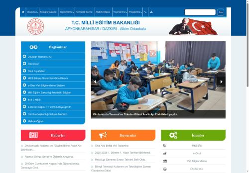 AFYONKARAHİSAR / DAZKIRI - Alkim Ortaokulu