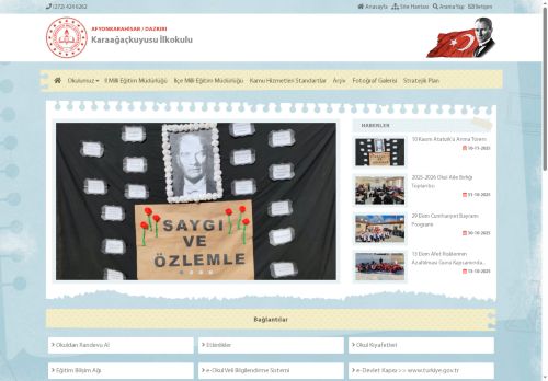 AFYONKARAHİSAR / DAZKIRI - Karaağaçkuyusu İlkokulu