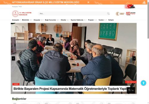 MEB AFYONKARAHİSAR - DİNAR İLÇE MİLLÎ EĞİTİM MÜDÜRLÜĞÜ