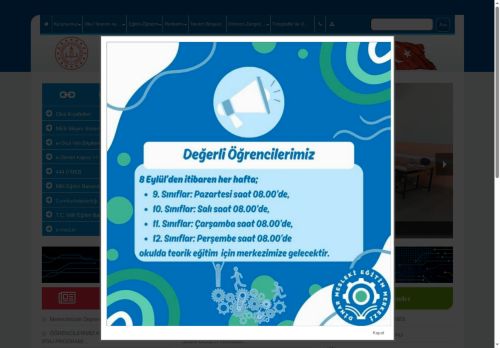 AFYONKARAHİSAR / DİNAR - Dinar Mesleki Eğitim Merkezi