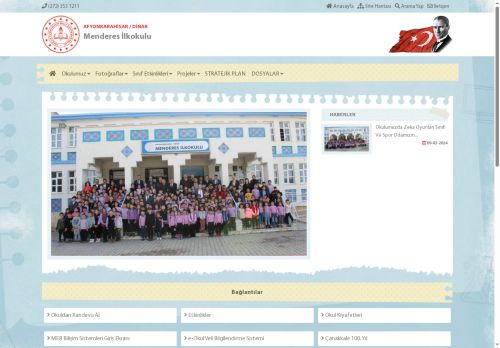 AFYONKARAHİSAR / DİNAR - Menderes İlkokulu