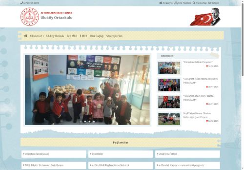 AFYONKARAHİSAR / DİNAR - Uluköy Ortaokulu