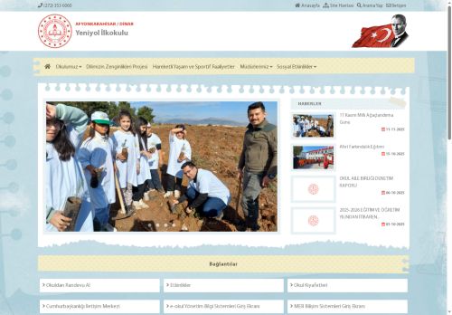 AFYONKARAHİSAR / DİNAR - Yeniyol İlkokulu