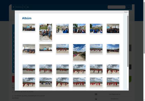 AFYONKARAHİSAR / DİNAR - Yıprak Şehit Şafak Evran İlkokulu