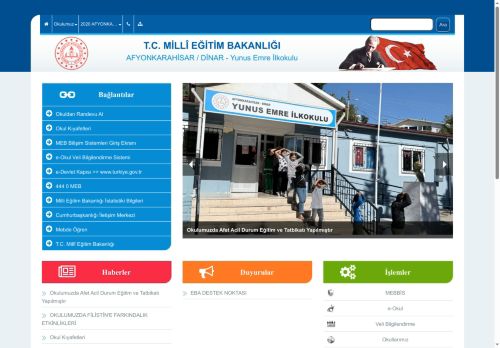 AFYONKARAHİSAR / DİNAR - Yunus Emre İlkokulu