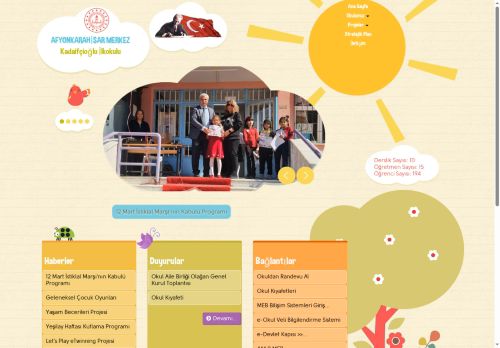 AFYONKARAHİSAR / MERKEZ - Kadaifçioğlu İlkokulu