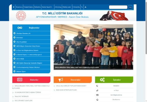 AFYONKARAHİSAR / MERKEZ - Kazım Özer İlkokulu