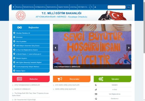 AFYONKARAHİSAR / MERKEZ - Kocatepe Ortaokulu