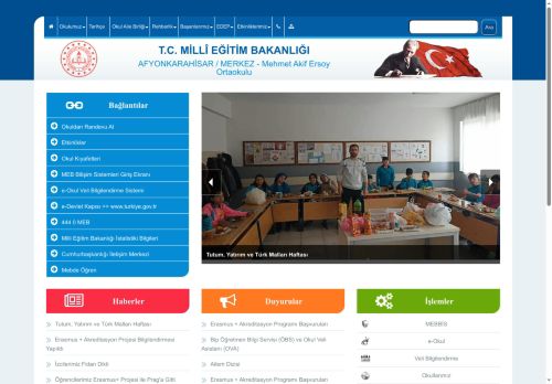 AFYONKARAHİSAR / MERKEZ - Mehmet Akif Ersoy Ortaokulu