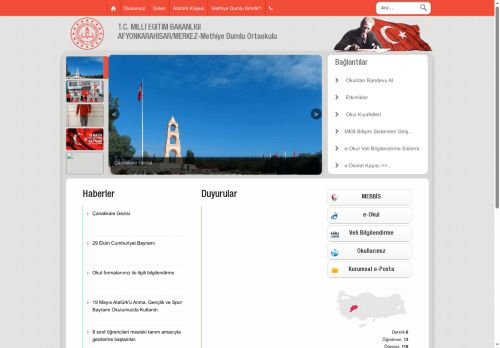 AFYONKARAHİSAR / MERKEZ - Methiye Dumlu Ortaokulu