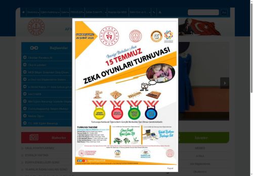 AFYONKARAHİSAR / İHSANİYE - Beyköy İlkokulu