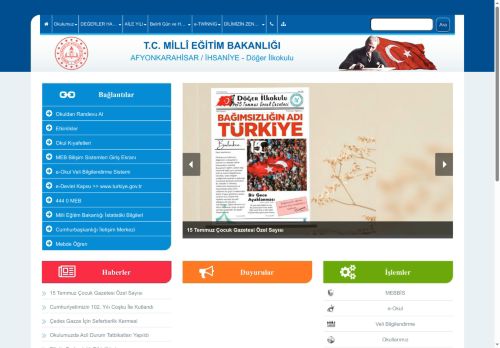 AFYONKARAHİSAR / İHSANİYE - Döğer İlkokulu