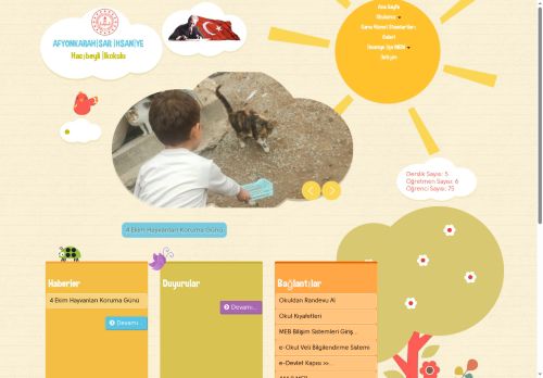 AFYONKARAHİSAR / İHSANİYE - Hacıbeyli İlkokulu