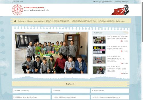AFYONKARAHİSAR / İHSANİYE - Karacaahmet Ortaokulu