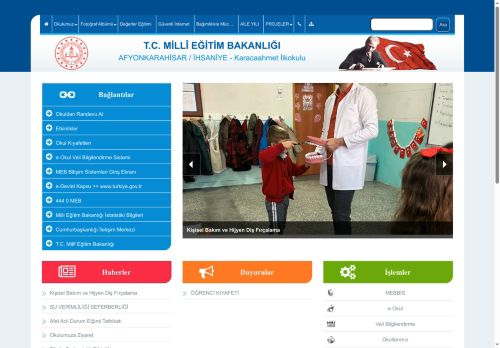 AFYONKARAHİSAR / İHSANİYE - Karacaahmet İlkokulu