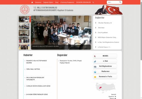 AFYONKARAHİSAR / İHSANİYE - Kayıhan Ortaokulu