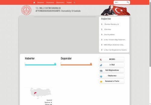 AFYONKARAHİSAR / İHSANİYE - Osmanköy Ortaokulu