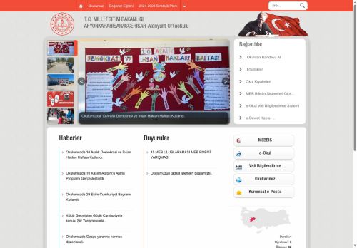 AFYONKARAHİSAR / İSCEHİSAR - Alanyurt Ortaokulu