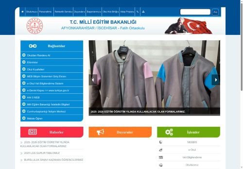 AFYONKARAHİSAR / İSCEHİSAR - Fatih Ortaokulu