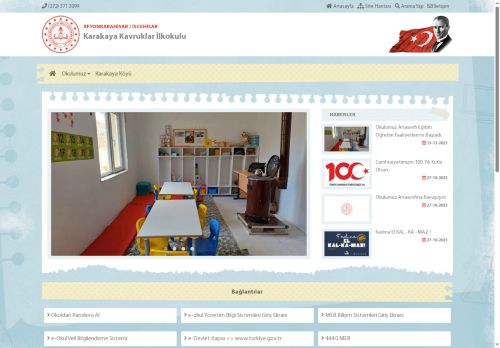 AFYONKARAHİSAR / İSCEHİSAR - Karakaya Kavruklar İlkokulu