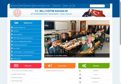 Konarı İlkokulu - AFYONKARAHİSAR / İSCEHİSAR