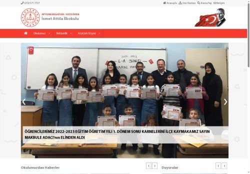 AFYONKARAHİSAR / KIZILÖREN - İsmet Attila İlkokulu
