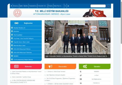 AFYONKARAHİSAR / MERKEZ - Afyon Lisesi