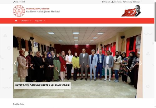 AFYONKARAHİSAR / KIZILÖREN - Kızılören Halk Eğitimi Merkezi