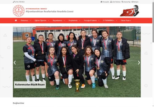 AFYONKARAHİSAR / MERKEZ - Afyonkarahisar Anafartalar Anadolu Lisesi