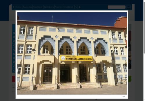 AFYONKARAHİSAR / MERKEZ - Osmangazi Anadolu Lisesi