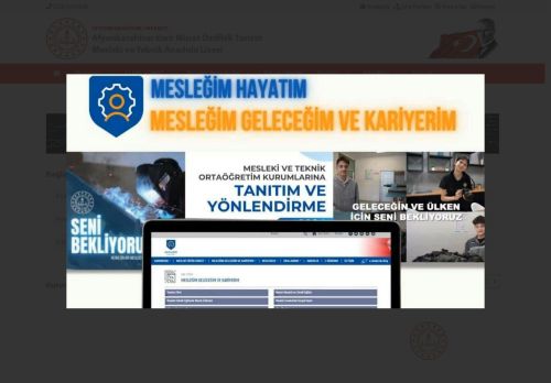 AFYONKARAHİSAR / MERKEZ - Afyonkarahisar Emir Murat Özdilek Turizm Mesleki ve Teknik Anadolu Lisesi