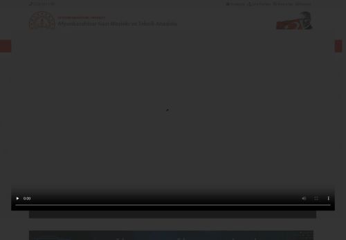 AFYONKARAHİSAR / MERKEZ - Afyonkarahisar Gazi Mesleki ve Teknik Anadolu Lisesi