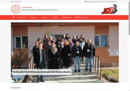 AFYON / MERKEZ - Afyonkarahisar Olgunlaşma Enstitüsü