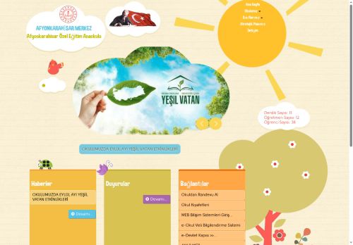 AFYONKARAHİSAR / MERKEZ - Afyonkarahisar Özel Eğitim Anaokulu